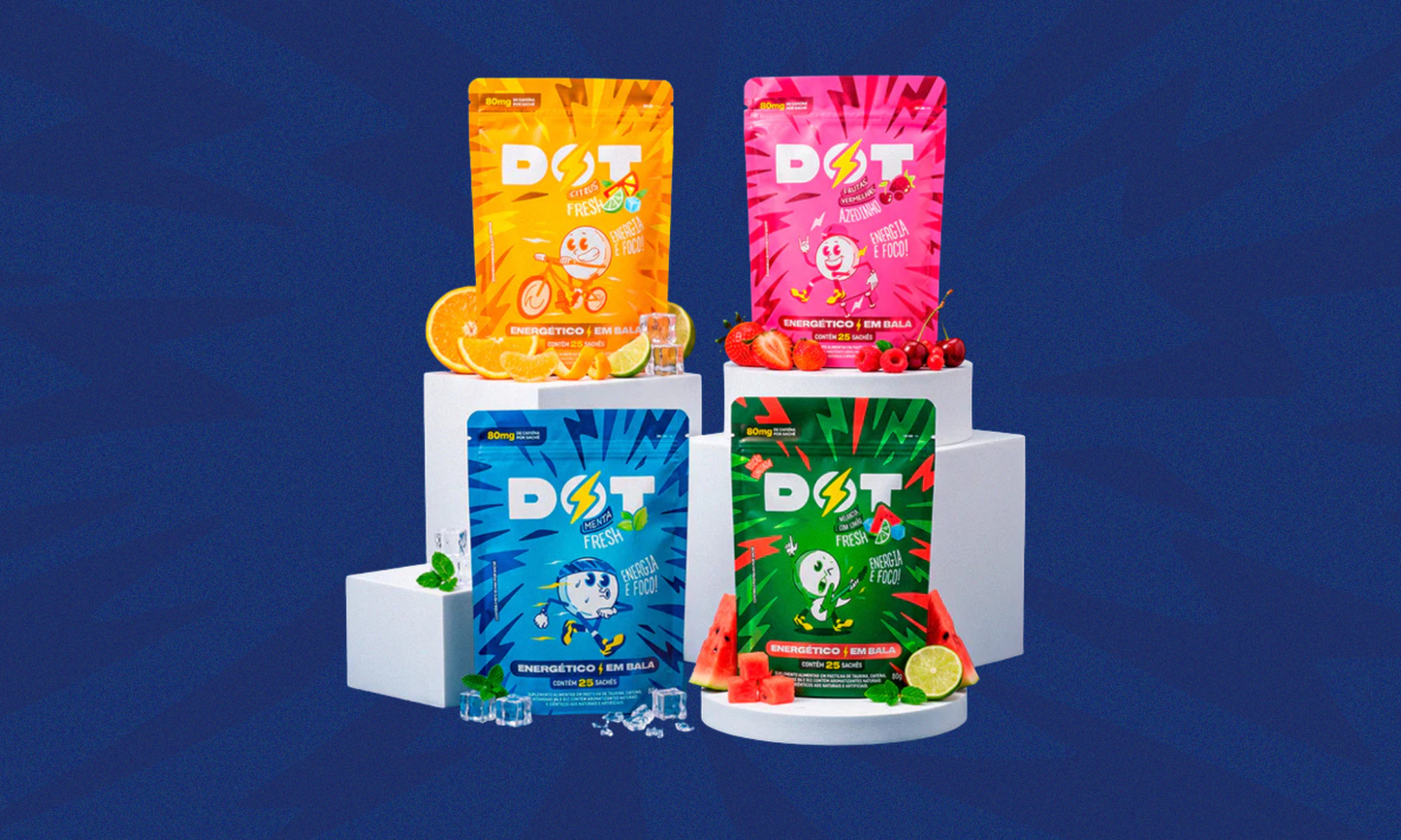 Mini Pouch - Frutas Vermelhas